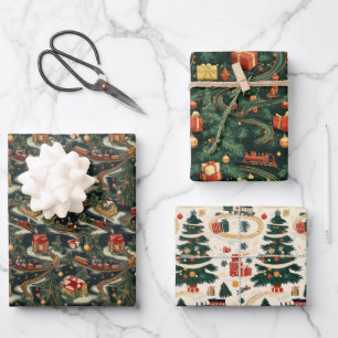 Wintriana - A festive world of imagination Wrapping Paper Sheet