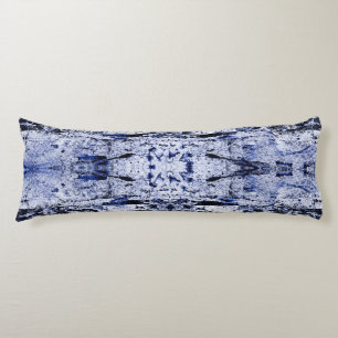 Wintry Abstract Body Cushion
