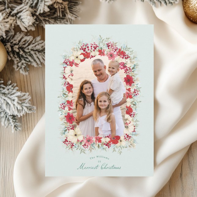 wintry christmas holidays holiday card (Creator Uploaded)