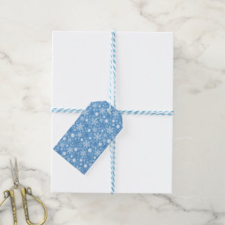 Wintry Snow Gift Tags