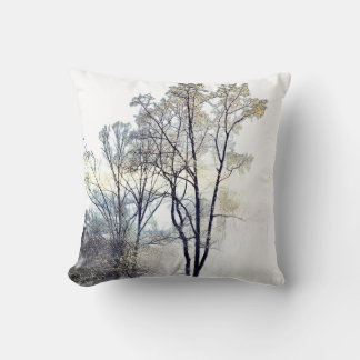 Wintry Throw Pillow