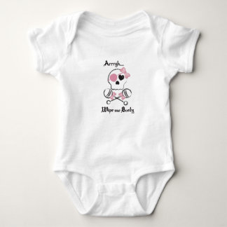 Wipe me Booty Baby Girl Bodysuit