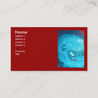 WIPE OUT BUSINESS CARD