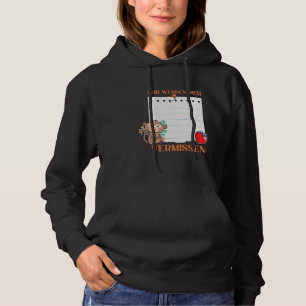 Wir Werden Dich Vermissen Friends Farewell with Si Hoodie