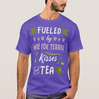 Wire Fo Terrier Kisses and Tea T-Shirt