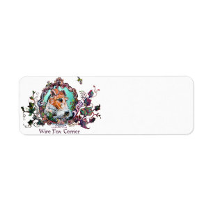 Wire Fox Terrier Antique Portrait