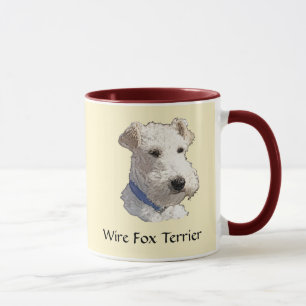 Wire Fox Terrier Art Mug