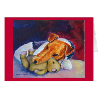 Wire Fox Terrier Cards