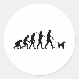 Wire Fox Terrier Classic Round Sticker