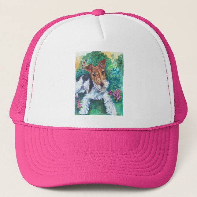 Wire Fox Terrier Hat (Front)