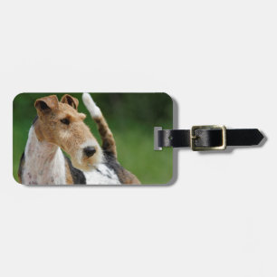 Wire Fox Terrier Luggage Tag