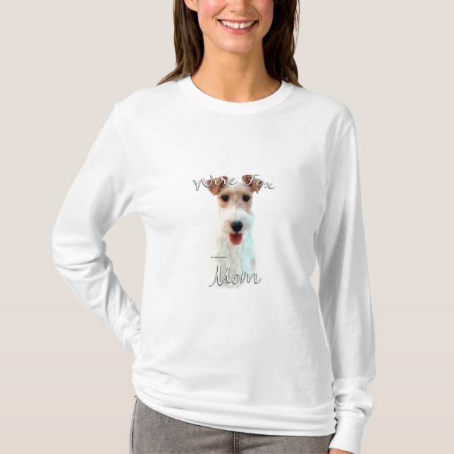 Wire Fox Terrier Mum 2 T-Shirt (Front)