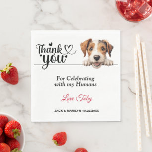 Wire Fox Terrier Paper Napkins