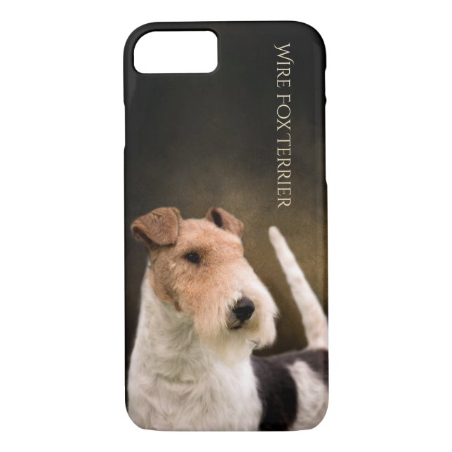 Wire Fox Terrier Phone Case (Back)