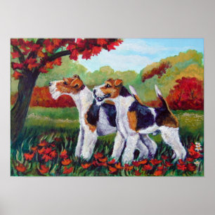 Wire Fox Terrier Print