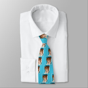 Wire Fox Terrier Puppy Painting - Original Dog Art Tie