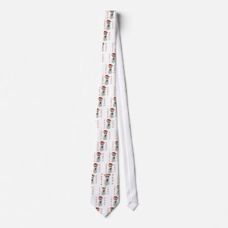 Wire Fox Terrier Santa Paws Tie