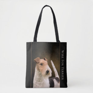 Wire Fox Terrier Tote Bag