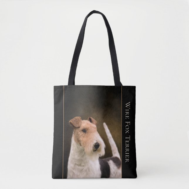 Wire Fox Terrier Tote Bag (Front)