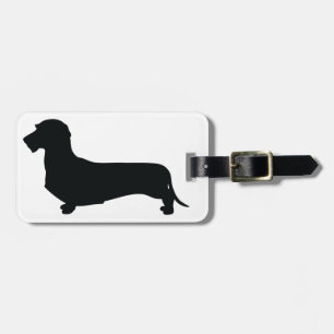 Wire Hair Dachshund Luggage Tag