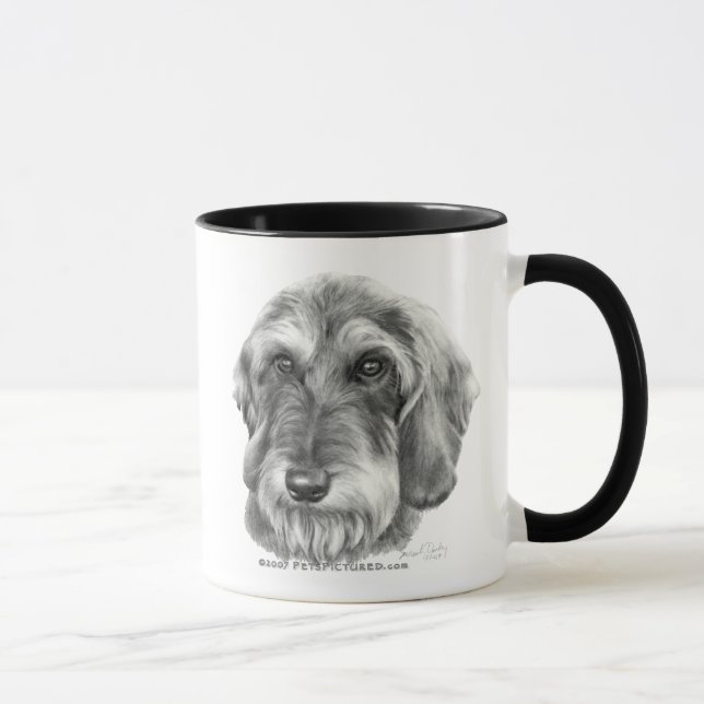 Wire-Haired Dachshund Mug (Right)