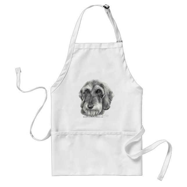 Wire-Haired Dachshund Standard Apron (Front)