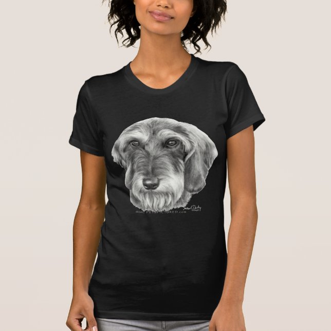 Wire-Haired Dachshund T-Shirt (Front)