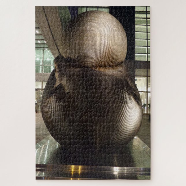 Wire Rope Statue Jigsaw Puzzle (Vertical)