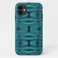 Wire Teal Modern Pattern