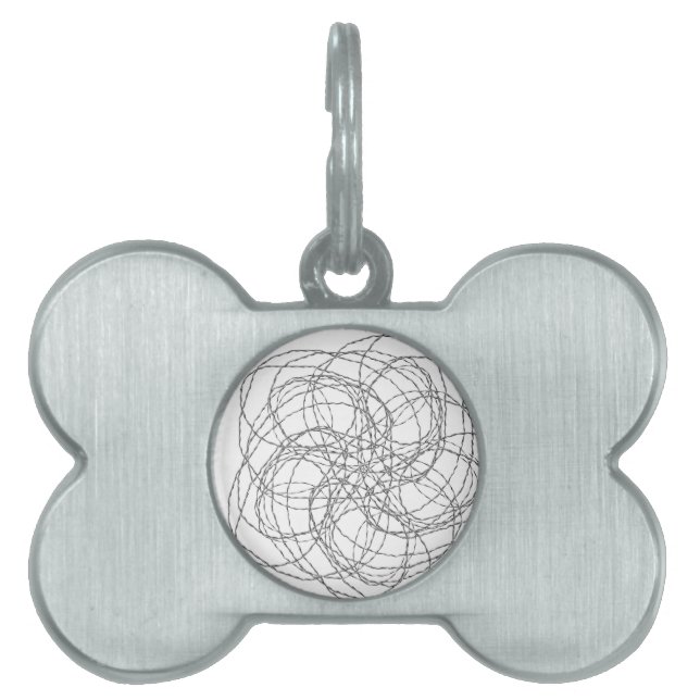 Wired Pet Name Tag (Front)