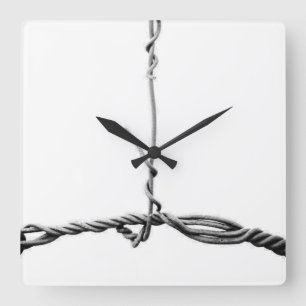 Wired Square Wall Clock