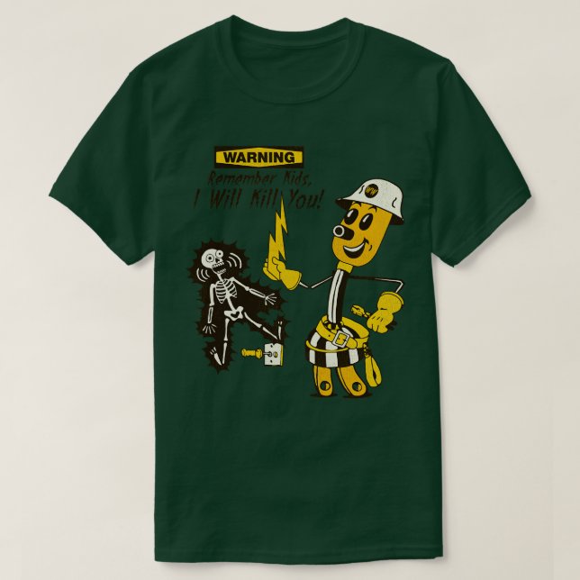 Wiredhand Will Kill You T-Shirt (Design Front)