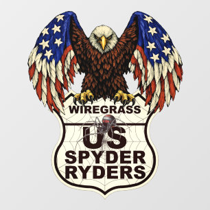 Wiregrass Chapter - Decal Eagle Logo