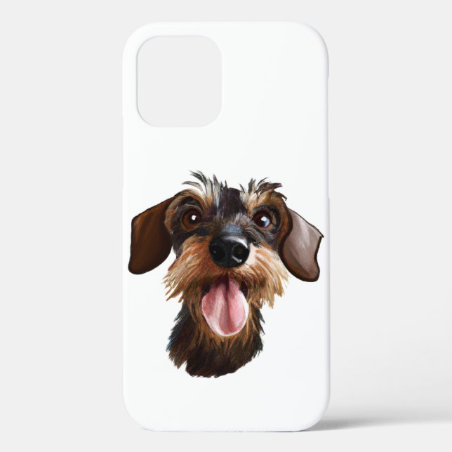 Wirehaired Dachshund Case-Mate iPhone Case (Back)