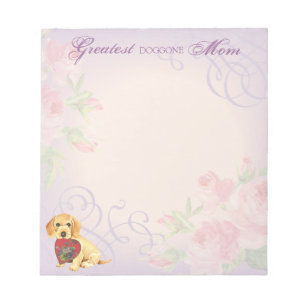 Wirehaired Dachshund Heart Mum Notepad
