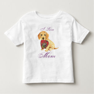 Wirehaired Dachshund Heart Mum Toddler T-Shirt