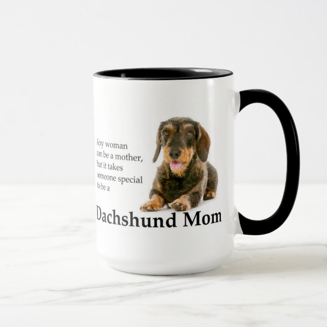 Wirehaired Dachshund Mum Mug (Right)