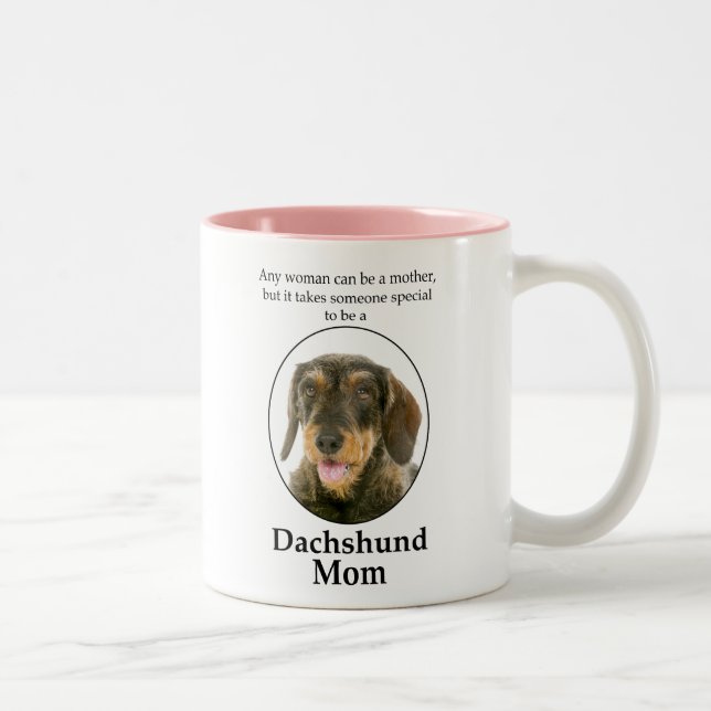 Wirehaired Dachshund Mum Mug (Right)