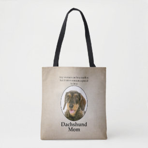 Wirehaired Dachshund Mum Tote