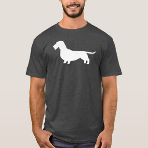 Wirehaired Dachshund Silhouette T-Shirt