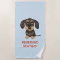 Wirehaired Dachshund | Teckel with Custom Text