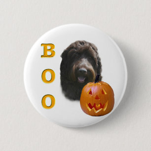Wirehaired Pointing Griffon Boo 6 Cm Round Badge