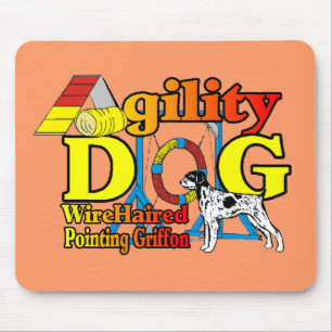 Wirehaired Pointing Griffon Mouse Pad