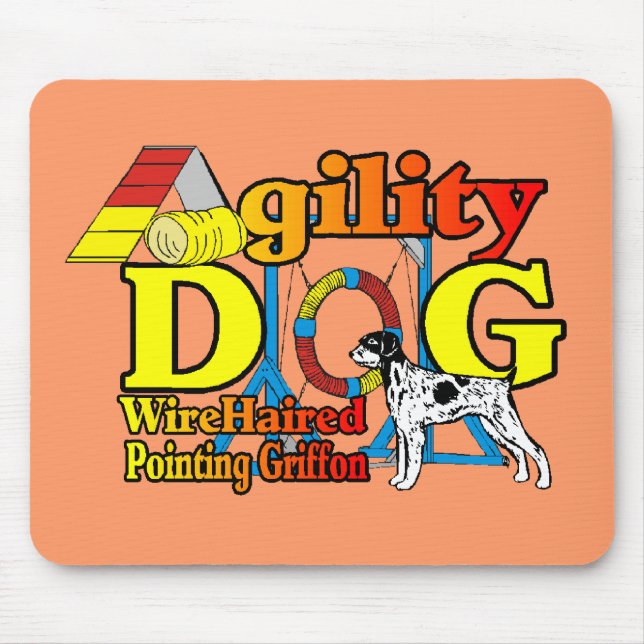 Wirehaired Pointing Griffon Mouse Pad (Front)