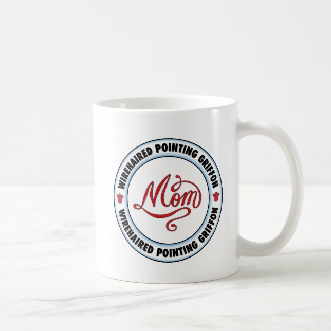 WIREHAIRED POINTING GRIFFON mum Coffee Mug (Right)