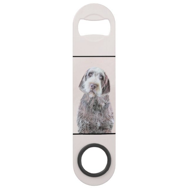 Wirehaired Pointing Griffon Painting - Dog Art (Back)