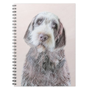 Wirehaired Pointing Griffon Painting - Dog Art Notebook