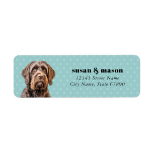 Wirehaired Pointing Griffon Return Address Labels