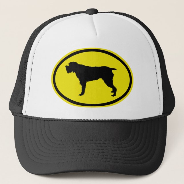 Wirehaired Pointing Griffon Trucker Hat (Front)