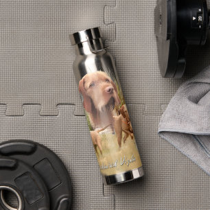Wirehaired Vizsla Art Water Bottle